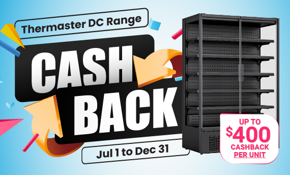 FED-X Flat Glass Salad Bench - XVRX1200/380