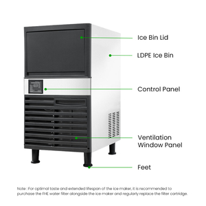 Blizzard Under Bench Ice Maker - Air Cooled - SN-120P