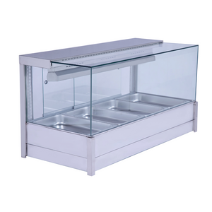 Bonvue Square Countertop Wet and Dry Bain Marie - BM14SC